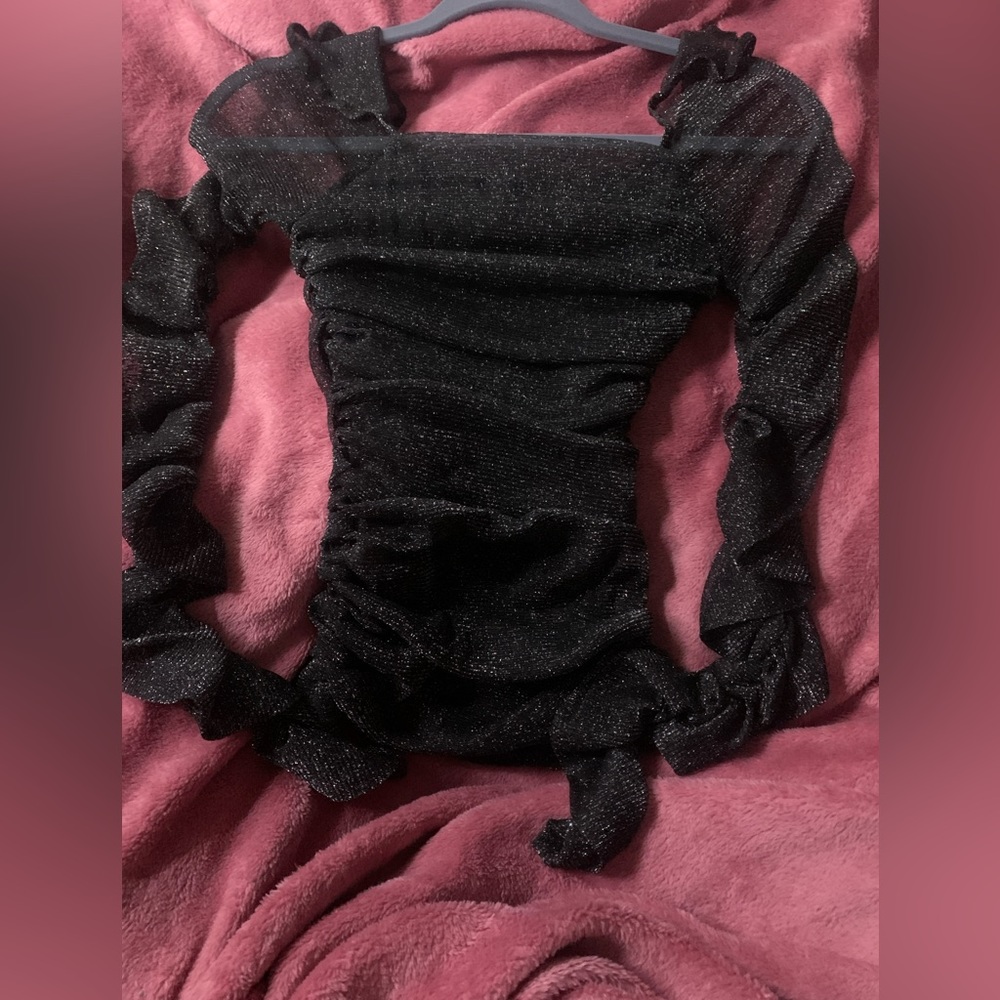 ruffle shirt